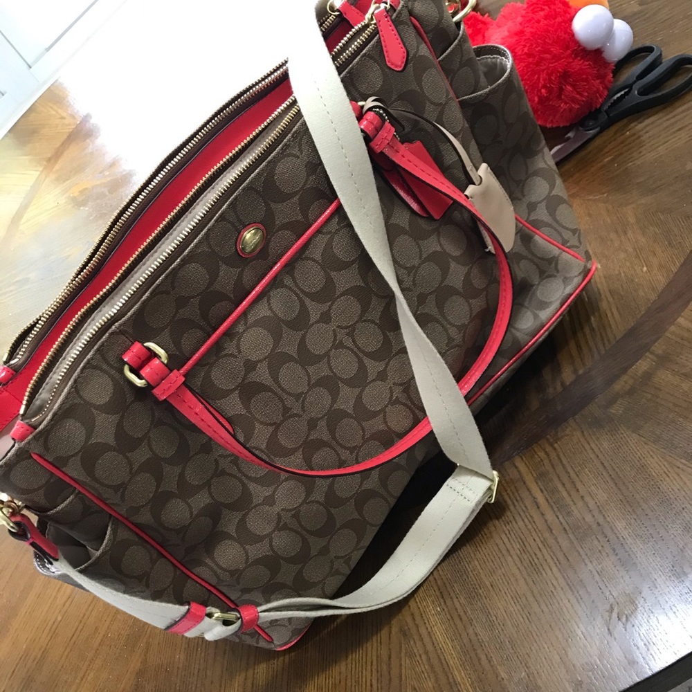 Coach diaper bag